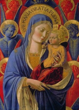 It is claimed that, up until the Renaissance, religious paintings of the Madonna and Child almost always showed the Child being held on the more traditional left side, but that this was deliberately changed during the Renaissance