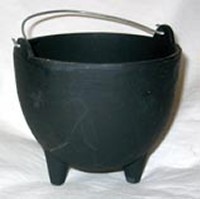 Typical Wiccan cauldron