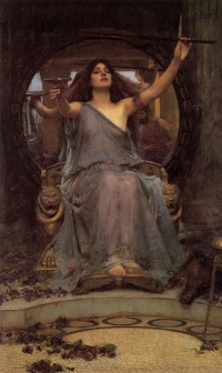 Circe Offering the Cup to Odysseus by John William Waterhouse (1891)