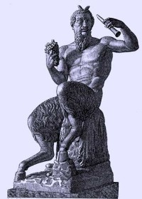 Pan, the archetypal pagan nature god from Greek mythology